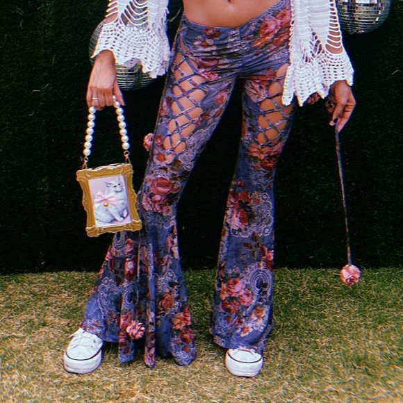 Sugar Thrillz Pearl Cat Handbag - Picture 3 of 5